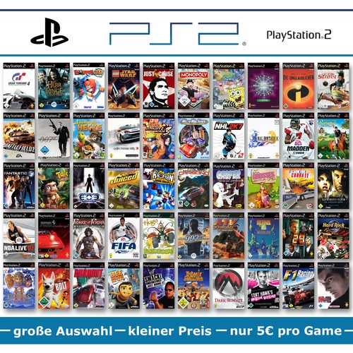 Ps2 playstation spiele wahl - 2, spiele-wahl