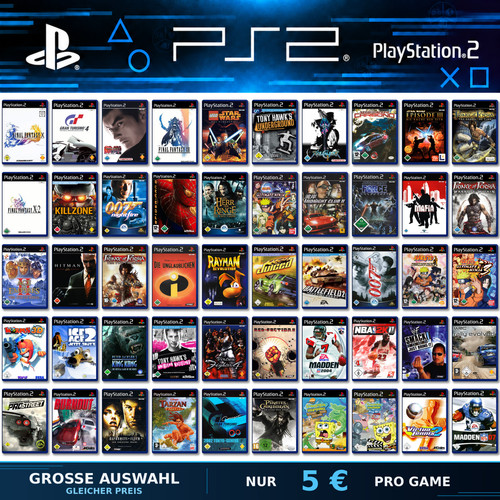 Ps2 playstation spiele wahl - playstation, spiele-wahl