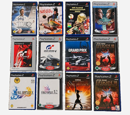 12x ps2 spiele sammlung - spiele,