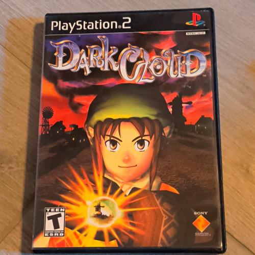 Dark cloud sony playstation - cloud,