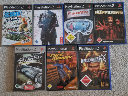 Ps2 spiele spielesammlung - spiele, |