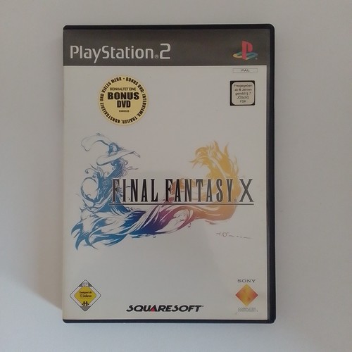 Ps2 squaresoft final fantasy - final, x